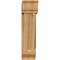 Ekena Millwork Traditional Traditional Rough Sawn Bracket w/ Offset Brace, Western Red Cedar, 8"W x 28"D x 32"H BKT0806X28X32TRA01RWR - alternate 2